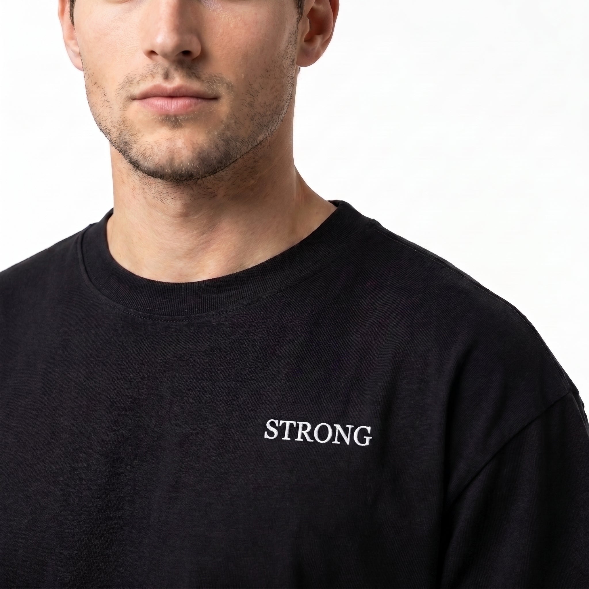 Bloom Black Floral Oversized T-shirt