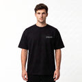 Bloom Black Floral Oversized T-shirt