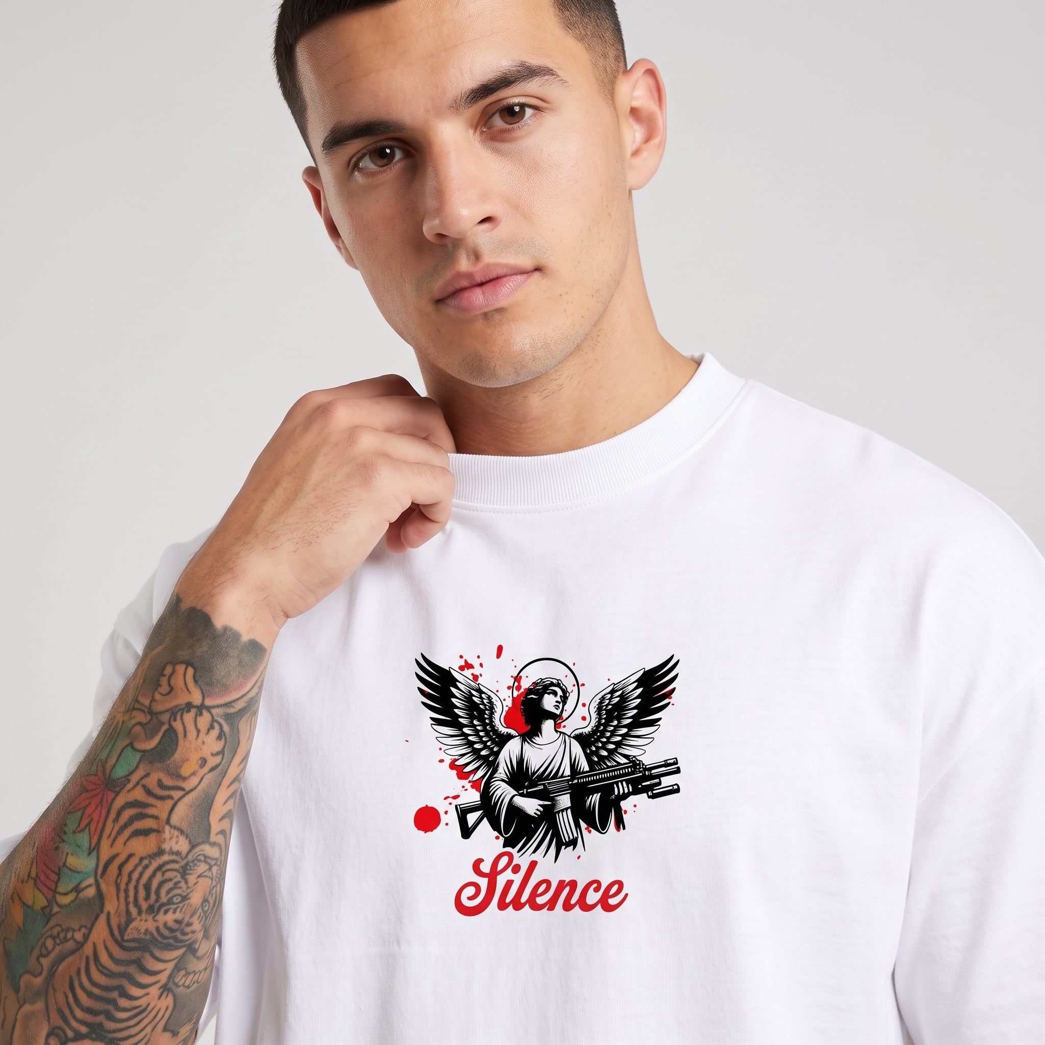 Premium Oversized T-shirt- White